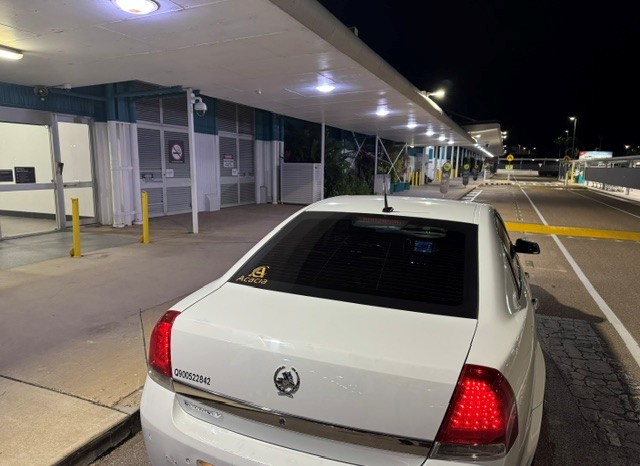 Townsville Airport - Dropped Off With A Quiet Early Start To The Day Kerbside